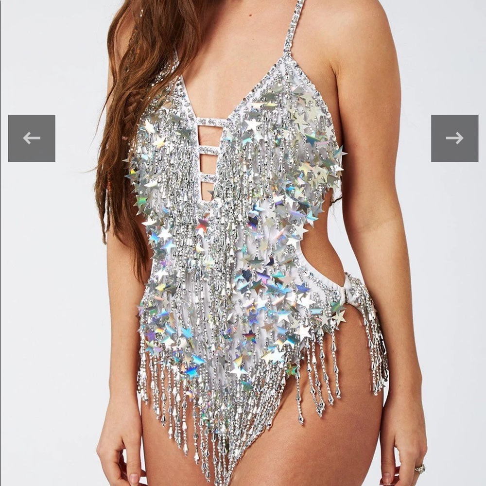 Easy Tiger Cosmic rave bodysuit